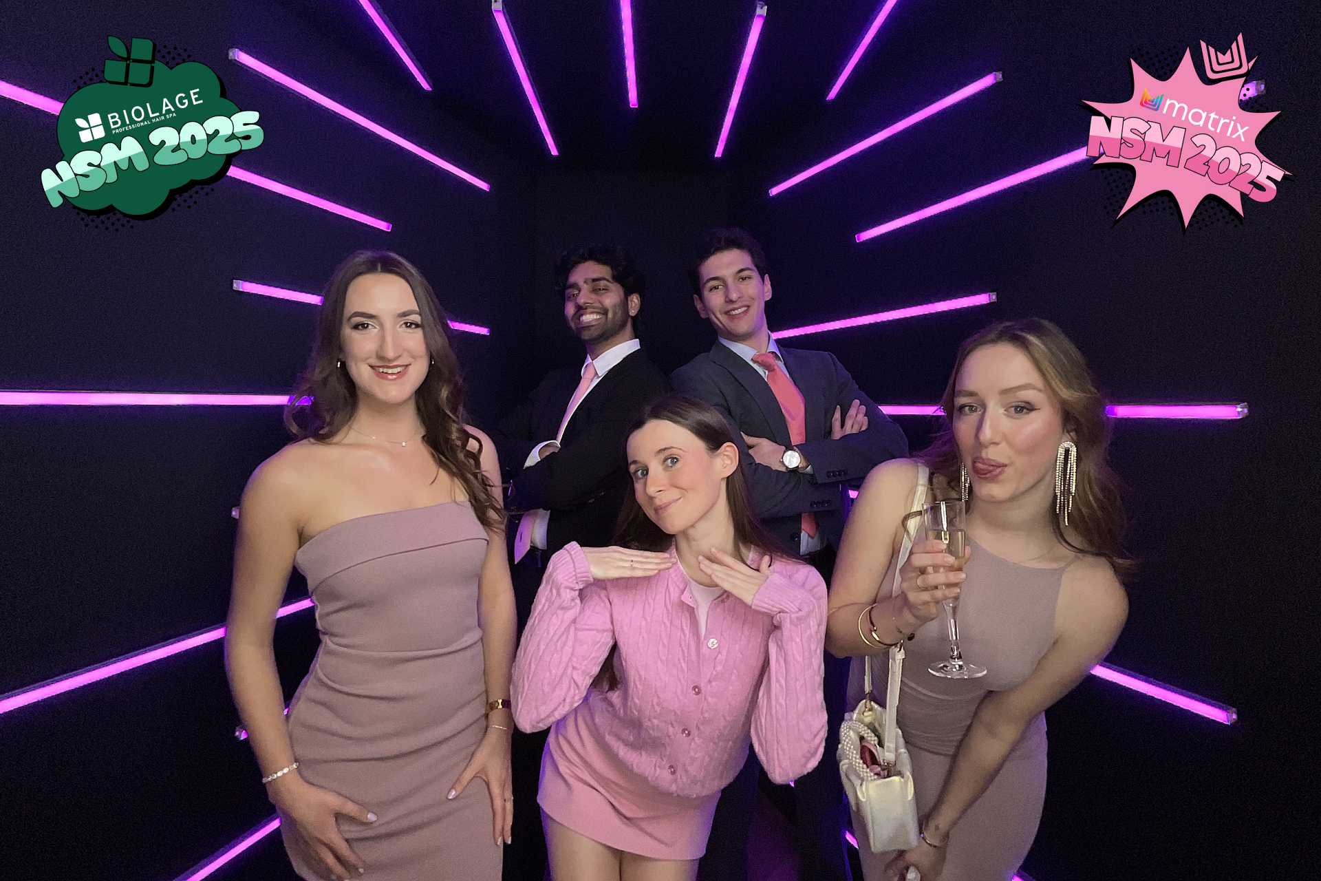 Branded event activation with guests at a DMA Events corporate activation